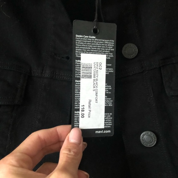 MAVI Luxe black denim jacket - Picture 3 of 3